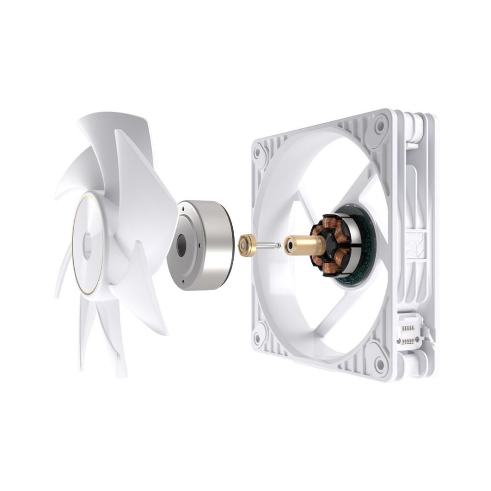 ASUS PROART PF120 VENTILÁTOR PWM BÍLÝ 3v1 ventilátor