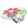 Metal Gold Plating Removable Golf Ball Marker Magnetic Hat Clip Compact Cap Clamp Gift