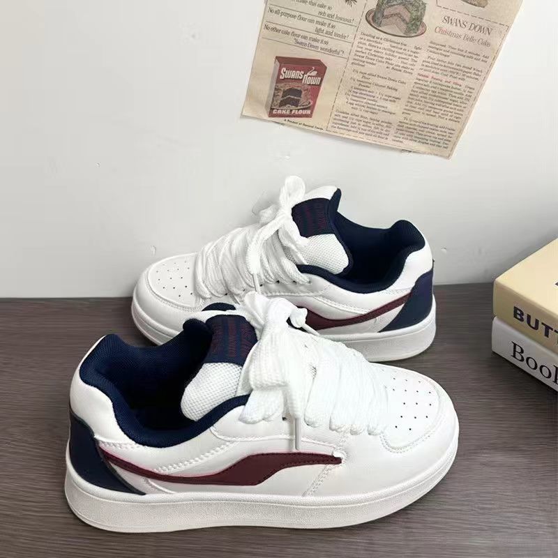 Platform Bread Shoes Women's Tide Autumn New Student Versatile Sports Shoes Casual Board Shoes