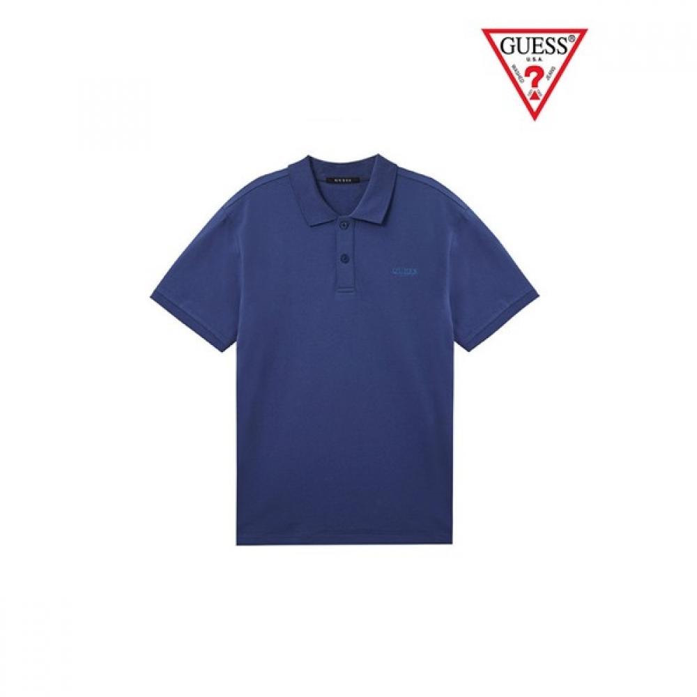 

GueSS Men S miniGUESS Вышитый карати Nm2k0580 BLU/M