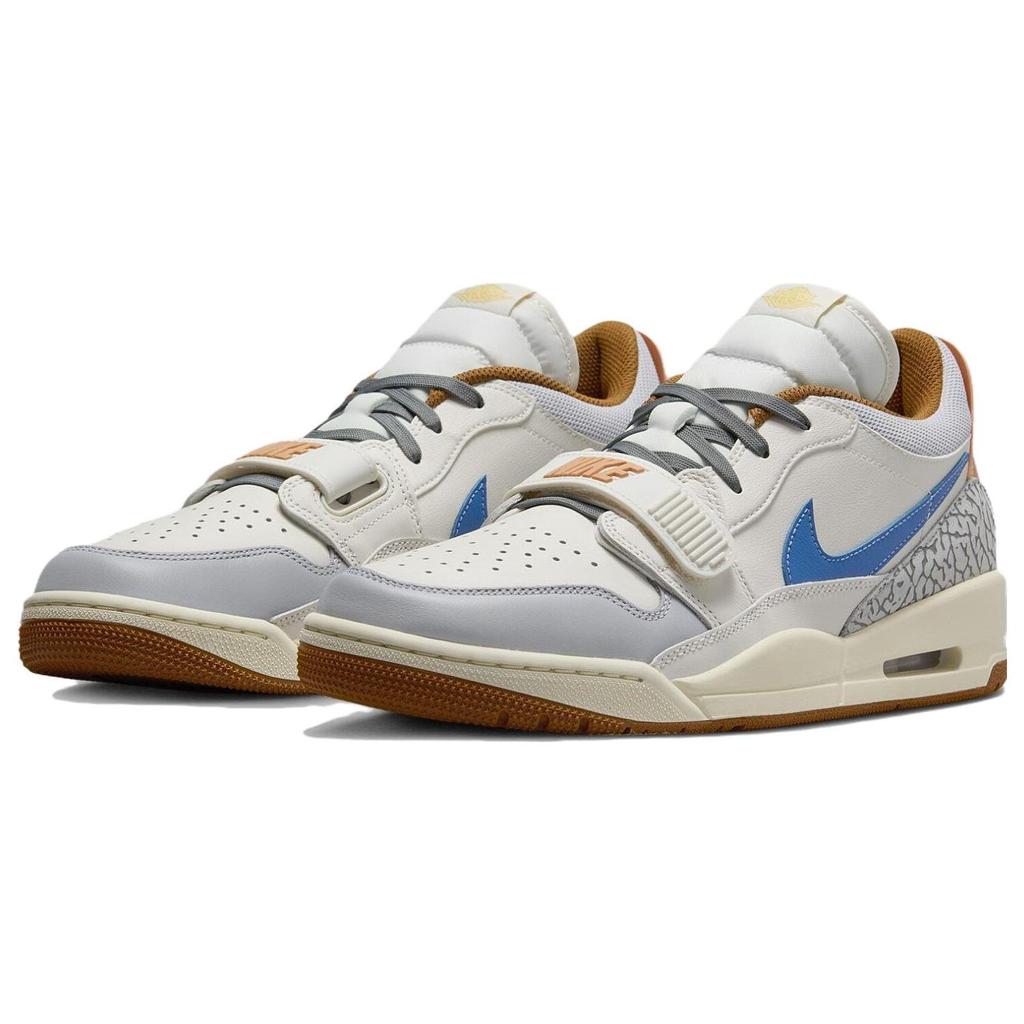 Air Jordan Legacy 312 Low Phantom Star Blau Herren Sneakers Creme Kokosnuss-Milch Bernstein-Braun HF0746-041