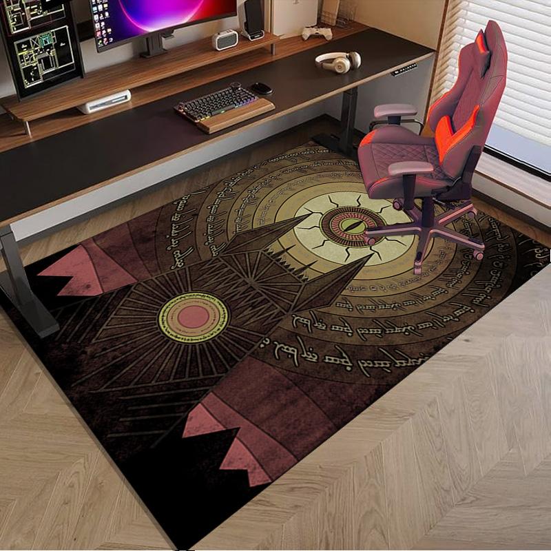Tree Of Life Sword Symbol Carpet, Chair Rug,Rug for Office Bedroom Living Rooms, Doormat Decor Fan Gift Christmas Gift