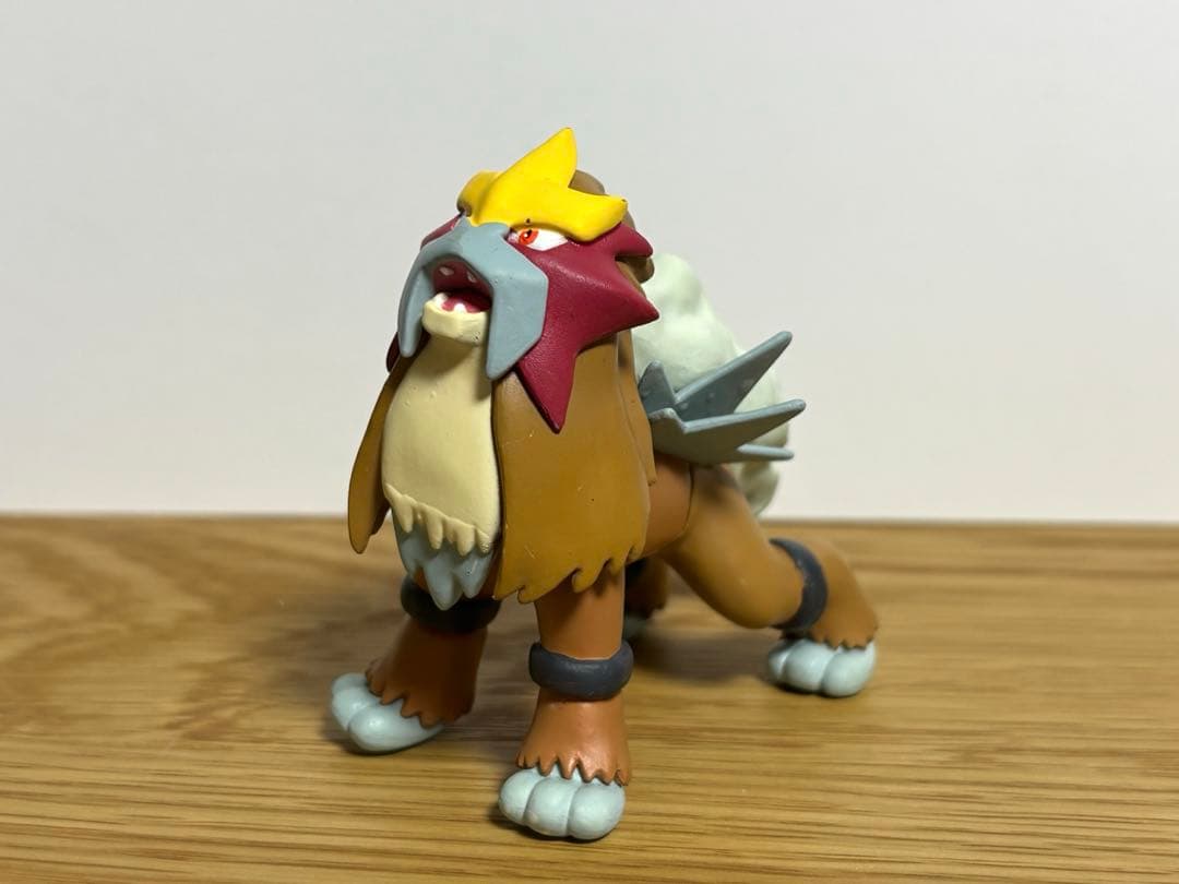 

[USED] 3D Pokémon Encyclopedia Entei Figure - Extremely Rare