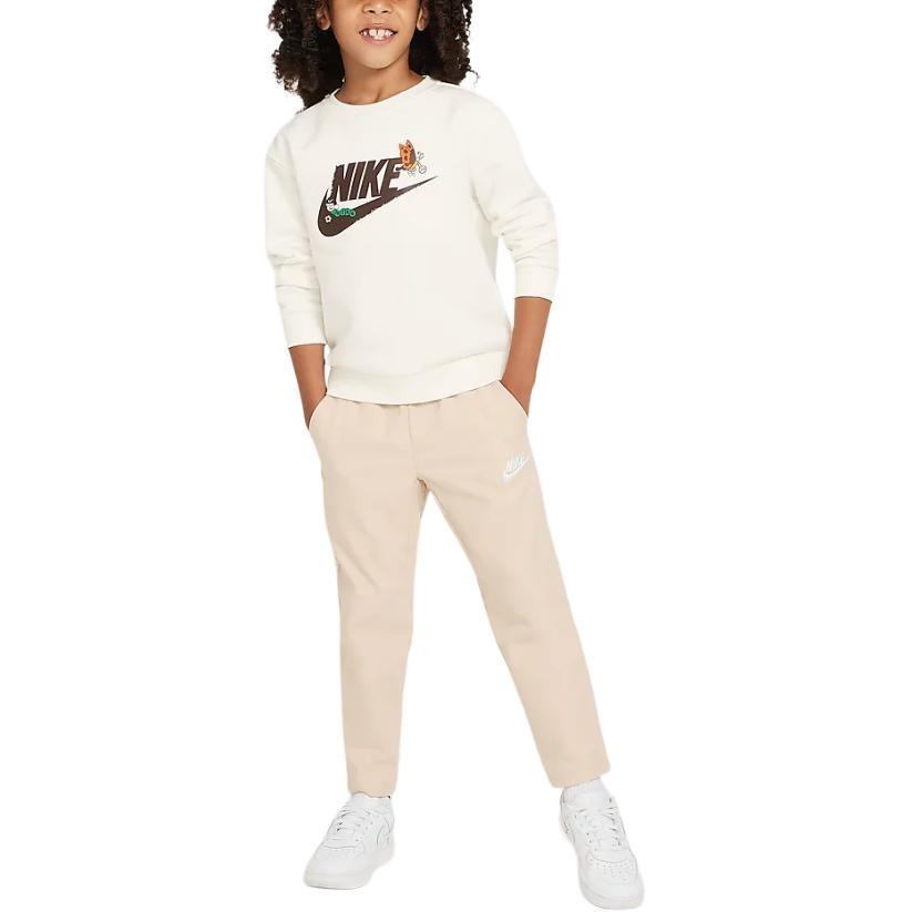 Nike Sweatshirt Sportswear Club White Children Aged 3 7 Years Old Kids' IB2547-133