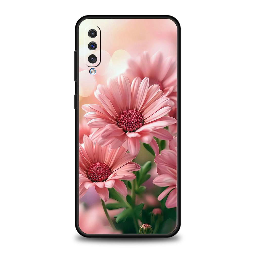 

Flower Phone Case for Samsung Galaxy A24 A13 A53 A73 A33 A22 A12 A02 A03 A05 A70 A50 A10 A20 5G Silicone Shell Capas Bags Fundas Samsung A20