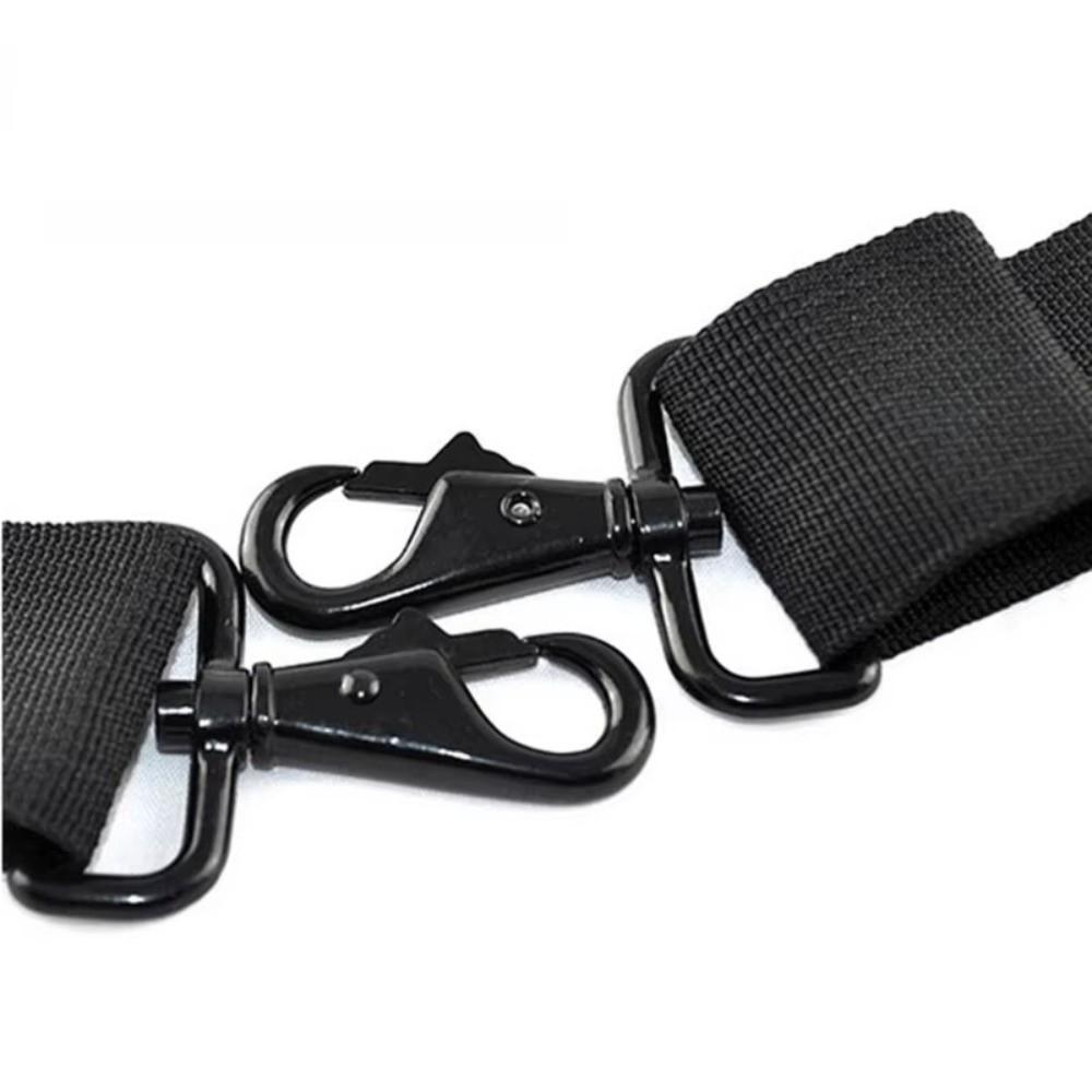Portable Black Shoulder Bag Strap Thickened Adjustable Handbag Belt Decompression Elastic Camera Bag Straps Bag Accessories