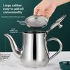 Filter Oil Pot Stainless Steel Household Leak-Proof Wine Pot Pouring Oil Bottle Seasoning Tank Kitchen Supplies Oz Pot Oil Tank