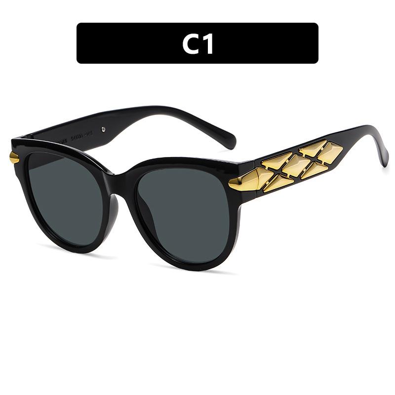 

New Trendy Sunglasses Luxury Brand Design Holiday Camping Fashion Large Frame Sun Glasses Men Women Ideal Gift Sunnies