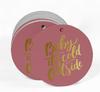 Inkdotpot Real Gold Foil Baby It's Cold Outside Baby Shower Tags Favor Hang Paper Tags 100
