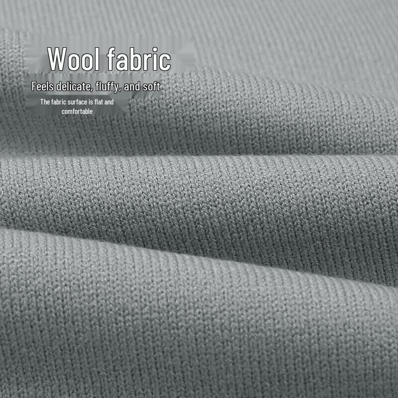 HLA Herren Ferninfrarot Wollmischstrickpullover