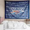 1PC Thunder Basketball Team Quick-Dry Tapestry, Unique Design Tapestry, Suitable for Bedroom,Livingroom, Playroom,Heartwarming Holiday Gifts