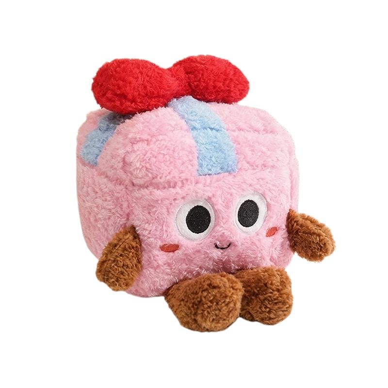 Kawaii Leuke Melkpak Pluche Kussen Speelgoed Zacht Pluizig Gevuld Cadeauverpakking Cartoon Pluche Kamer Decoratie Verjaardag Kerstcadeaus