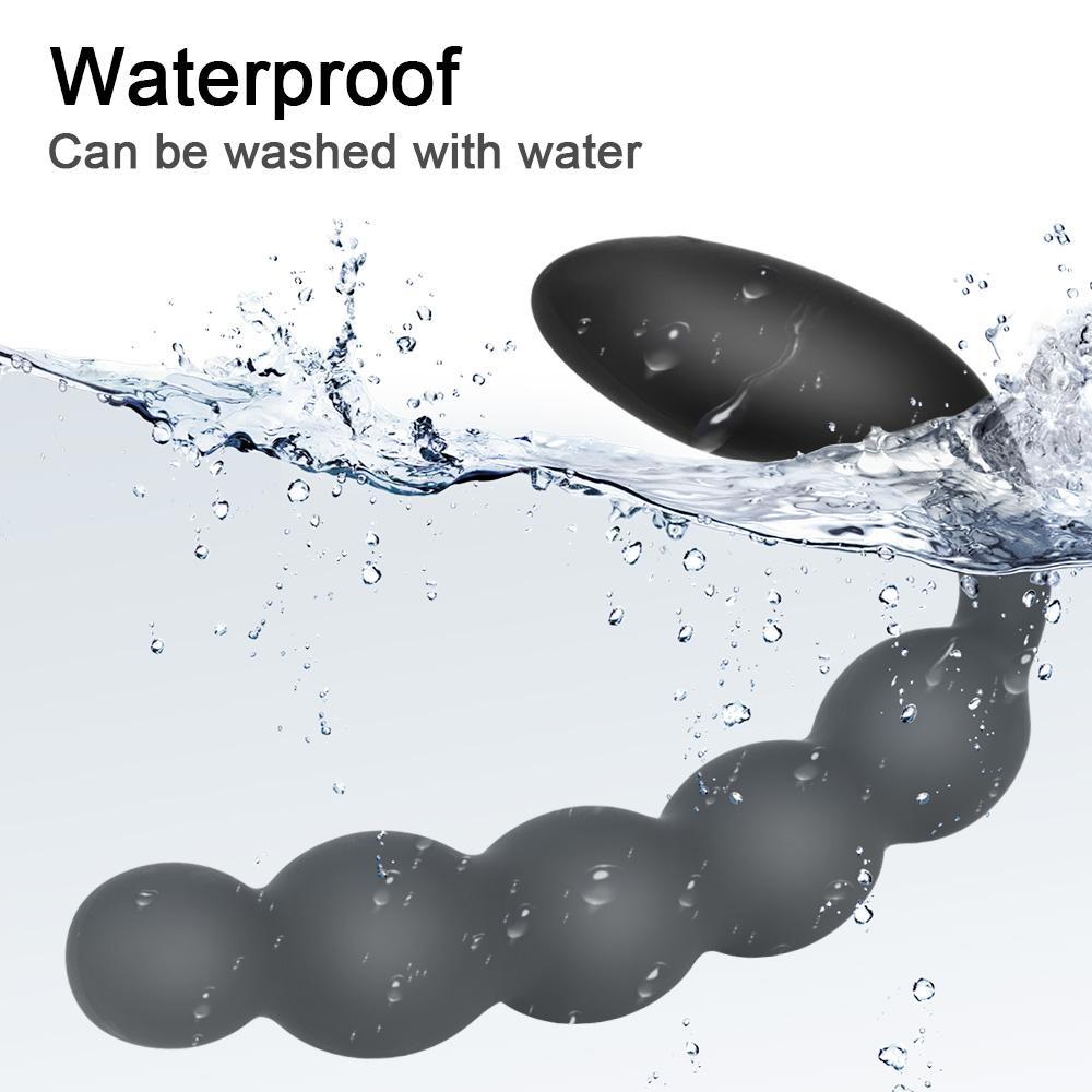 Prostate Massager Dildo Vibrators Adult Products 10 Speed Wireless Remote Control Anal Beads Vibrators For Men Women