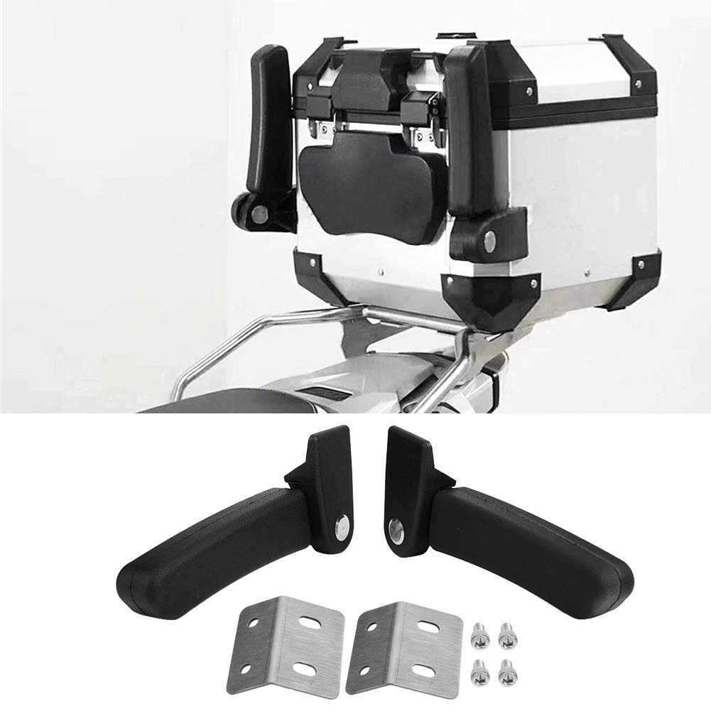 Motorcycle Armrest, Rear Armrest, Adjustable and Foldable, 90°, for Box-Type Rear Seats
