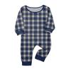 Family Matching Christmas Print Crewneck Long Sleeve Pants Loungewear Set for Holiday