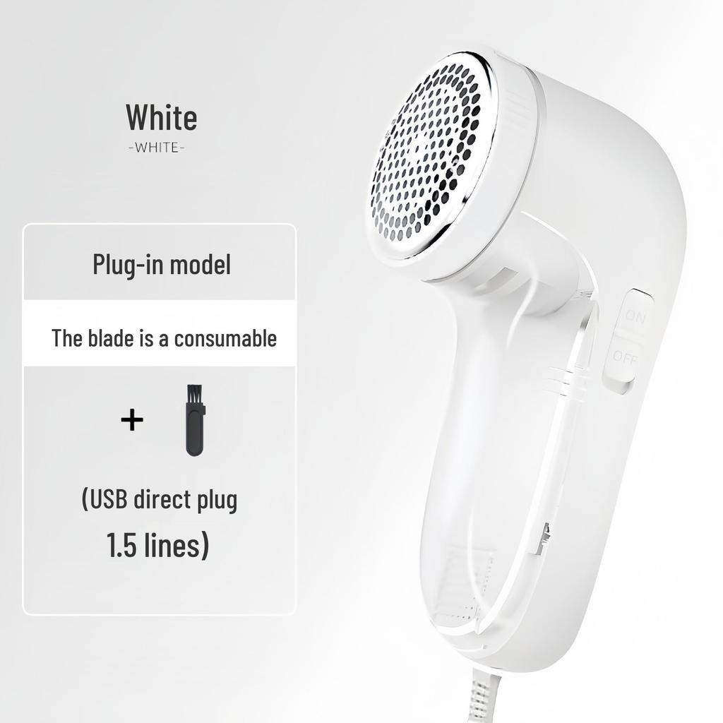 Dispozitiv de îndepărtare a mingilor din material textil reîncărcabil și aparat de ras pentru haine și pantaloni