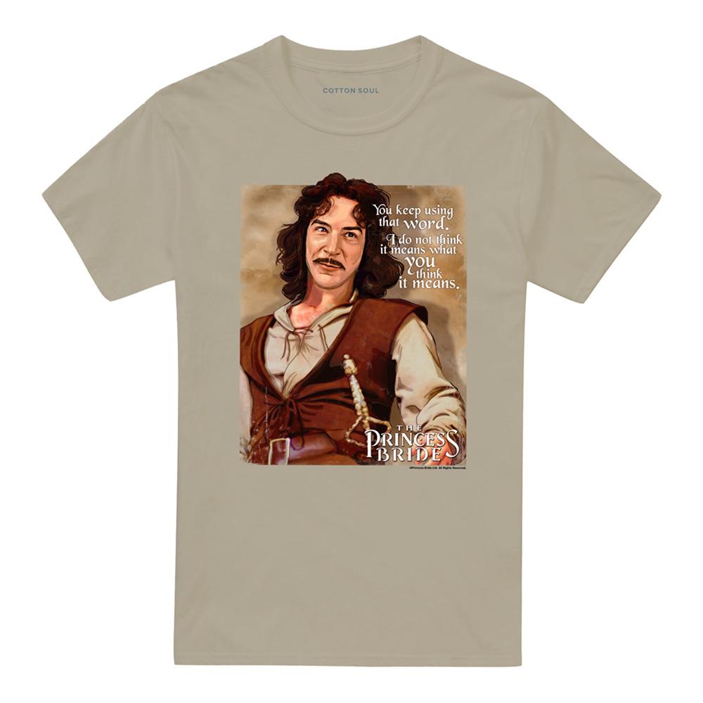 The Princess Bride Unisex Adult Word T-Shirt