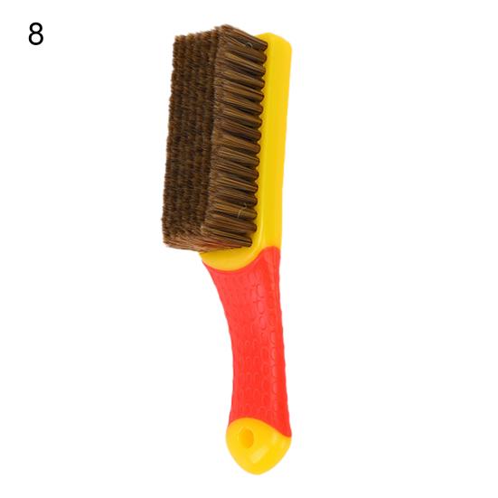 Profesionální Comfort Grip Stiff Peeling Bristle Brush Lehký leštící kartáč se štětinami