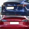 BFNWZ1 1Pcs Auto Decorate Styling Trunk Label For Tesla Model 3 X Mode Y Logo Rear Tail Label Car Accessories Personalized Car Sticker