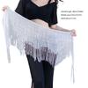 Professional Grade Belly Dance Hip Scarf Lightweight Polyester Fabric for Comfortable Extended Dance Practice