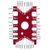 Black/Red Tenon Gaps Gauge Precision Tenon Depth Gauge Metric/Inch Dovetail Jig  Woodworking