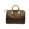 [Pre-Owned] Speedy 30 Elegant Compact Fashionable Commuter Classic Monogram Coated Canvas With Leather Trim Pillow Bag - Very Good #3IQKGM