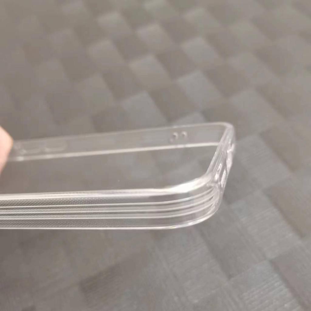 Premium Transparent Glass Case for Apple 13 Pro Max Offers Simple Tempered Glass Design for Anti-fall and Anti-collision Protection.