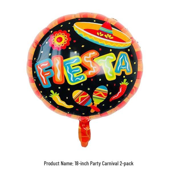 Fruit & Veggie Foil Balloon - Kids Birthday Party Decoration
