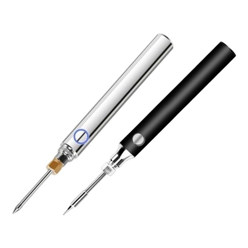 USB Rechargeable Cordless Soldering Iron Set Portable Welding Tool For Electronic Components And Household Repairs