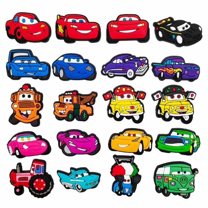 

Cute Crane truck Excavator Digger Shoe Charms for Clog Accessories Shoe Sandals Decorations Pins for Birthday Favor Gift