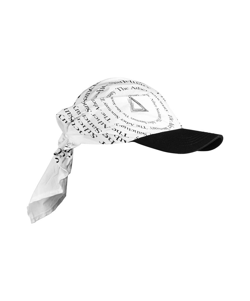 Diadeosaengchyueoli Bandana Cap - Circular (White)