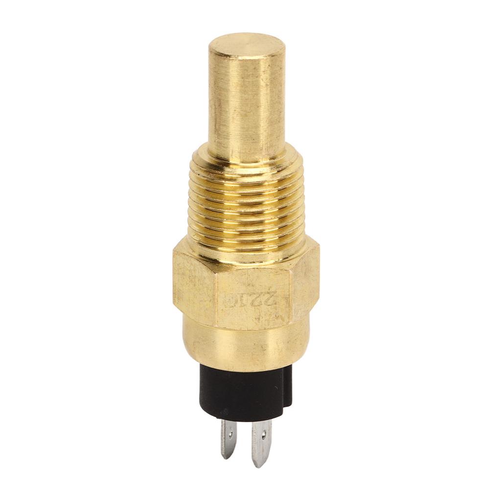 Water Temperature Sensor 3/8NPT 3W Overheating Alarm Engine Coolant Temp Transducer for Diesel Gener