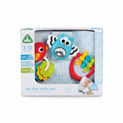 Early Learning Centre My First Rattle 3-Pack Baby Toy for Babies 3 Months and Up - Rattle, Baby Toy, Baby Shower Gift, 200381 (Authentic Product)