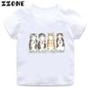 Cute Cat Drawing Print Kids Cartoon Funny TShirts Harajuku Casual Kawaii Baby Boys Summer T Shirt Children Tops Girls Clothes