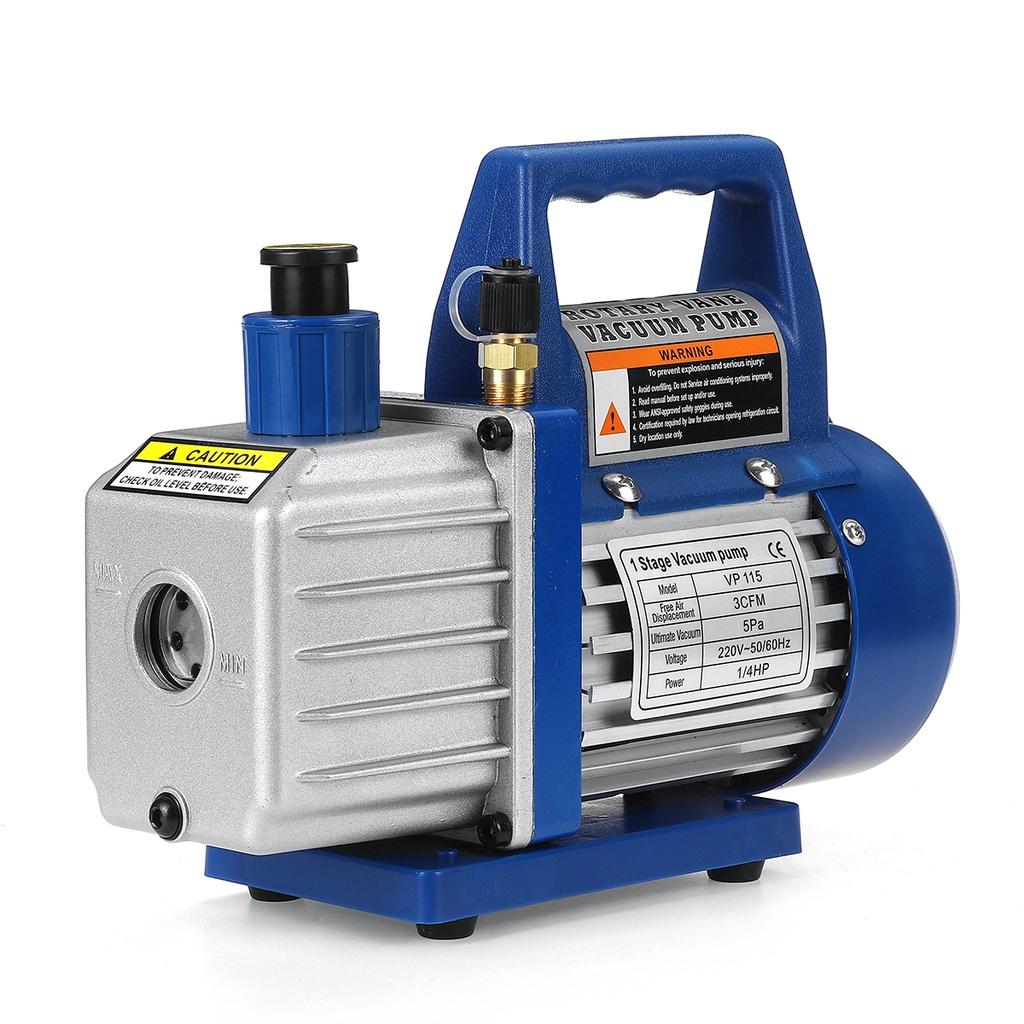 Rs-1 3CFM 1 / 4HP vacuum pump Air stage impeller HVAC AC Air tools 220V 60HZ 180W 260x110x240mm