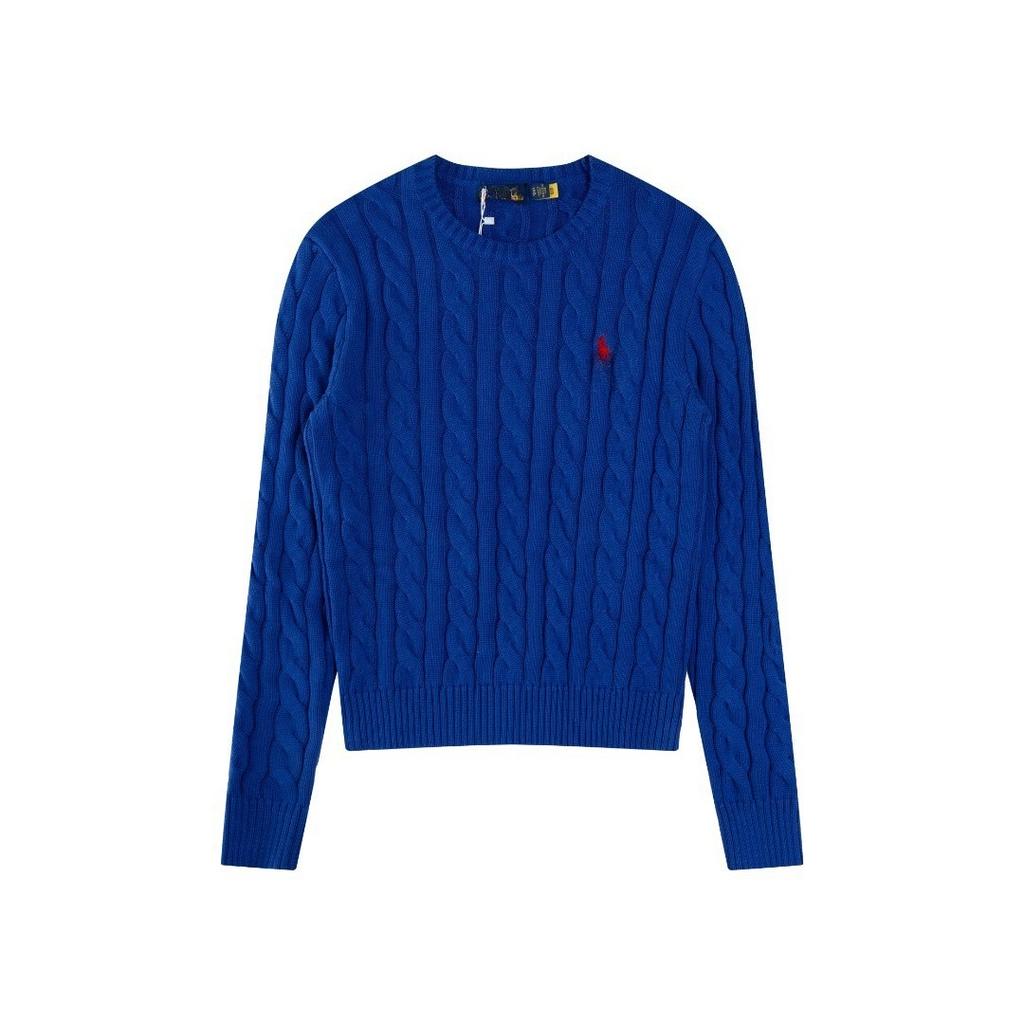 Couple's Boutique High-end Embroidered Knitted Women's Cashmere Sweater Round Neck Men's Pullover Long Sleeved New Cashmere Sweater