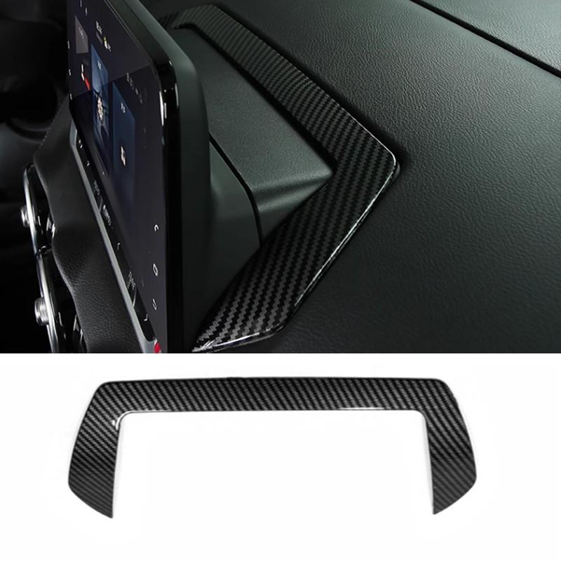 Carbon Fiber Dashboard Console Cover Trim Decoration For Nissan Sentra -2024