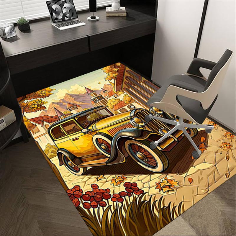 

1PC Autumnal Classic Extra Large Non-Slip Floor carpet, Office, family, bedroom, Studio - Large Area Rug Indoor Rugs, Vibrant Colors-W309 60cm by 90cm