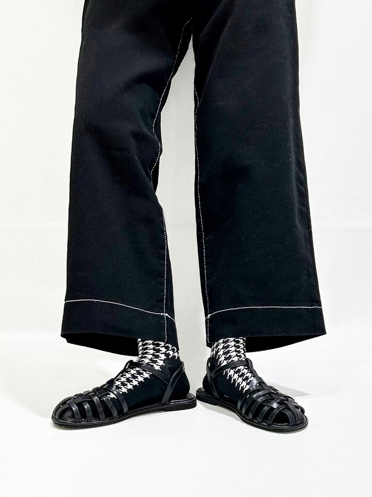 Yellousagseu Houndstooth Black