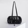 Fromheaven Raining Glossy Baguette Shoulder Bag