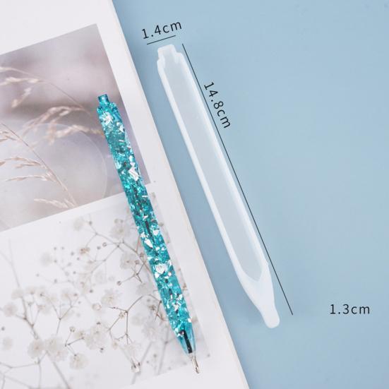 DIY Kugelschreiber Form Silikon Kristall Epoxy handgemachte Handwerk Schreibwaren Form