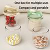 Lightweight Baby Milk Powder Box 80ML Capacity Organiser For Traveling Families Enjoy Convenience And Safety