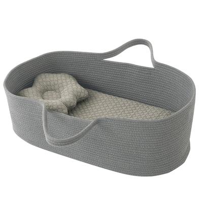 Berço Bon Furniture Inclui um Futon de Transporte e Bebê Perfeito para Bebê Portátil e Fralda Conjunto de 3 Peças Simples e Elegante Travesseiro. 100% algodão.