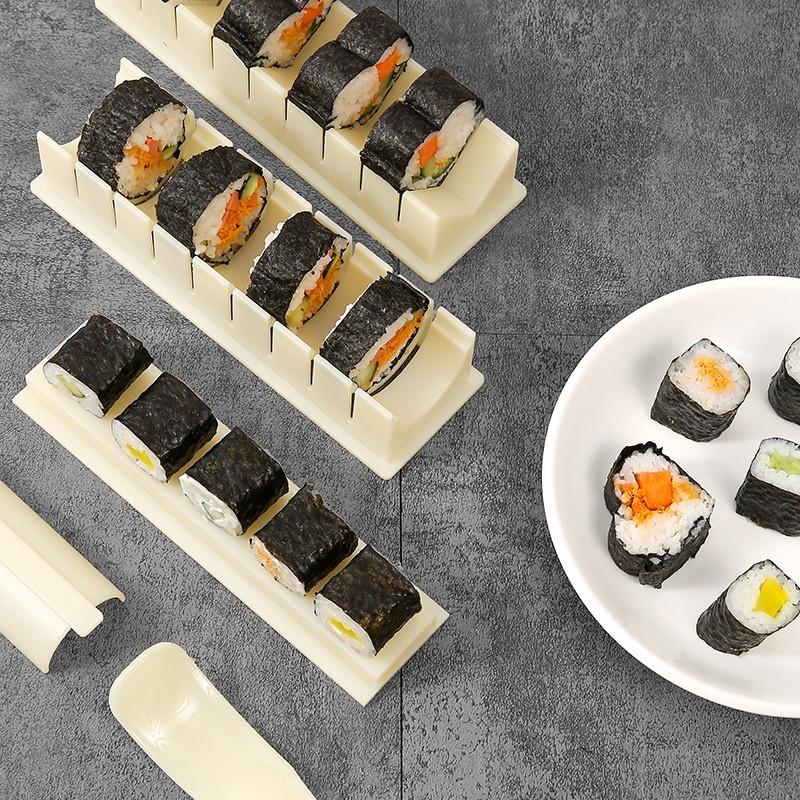 Complete Sushi Making Kit With Various Shape Molds And Sushi Knife Perfect For Home Diy Sushi Party Cooking Lovers