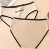 1/4PCS Cotton Mid-waist Panties for Women and Young Girls Briefs Underpants
