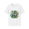Parrot Unisex T-Shirt, Tropical Bird Lover Tee, Colorful Animal Graphic Shirt,