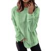 Women's Round Neck Tops Cotton Women's Casual Fashion Print  Long Sleeve O-Neck Pullover Top Blouse
