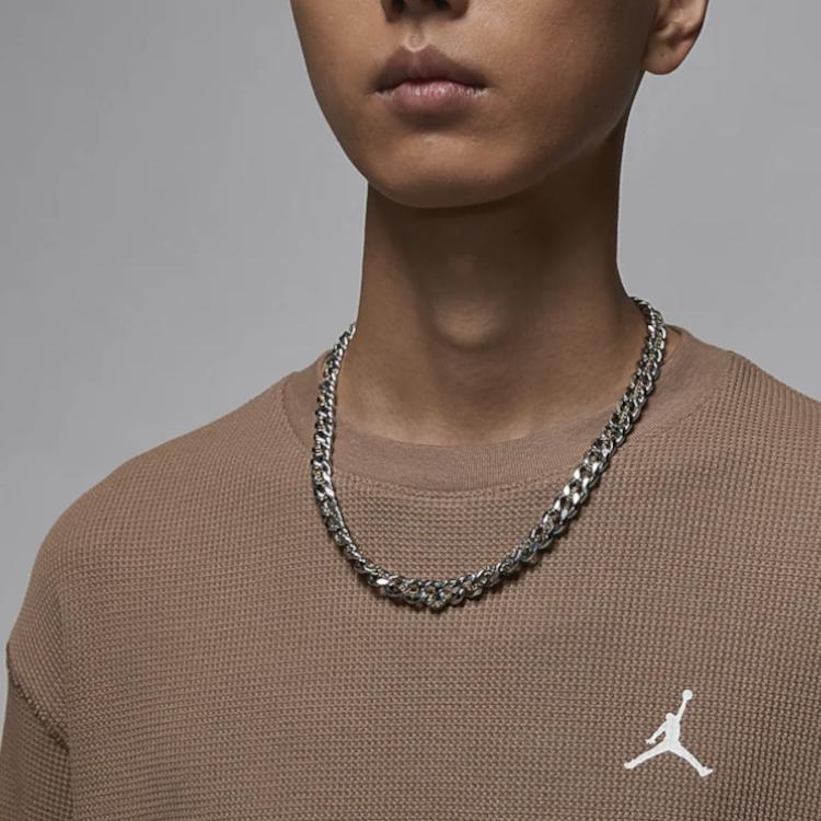 Jordan Essentials Pohodlné Ležérní Volné Všestranná Mikina Pánské Mikiny s kapucí Tmavě hnědá Sail-Bílá FV7457-223