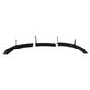 For Golf MK5 R32 2005-2009 Car Rear Bumper Lip Diffuser Spoiler Splitter Rear Side Splitters Rear Diffuser Lip ABS Black
