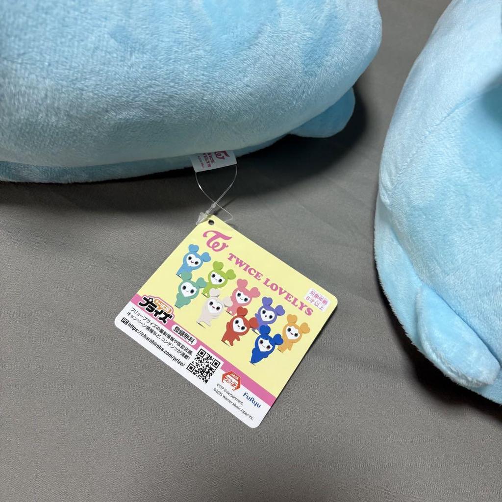 [USED] Bonus TWICE LOVELYS Plush Slippers NAVELY Nayeon
